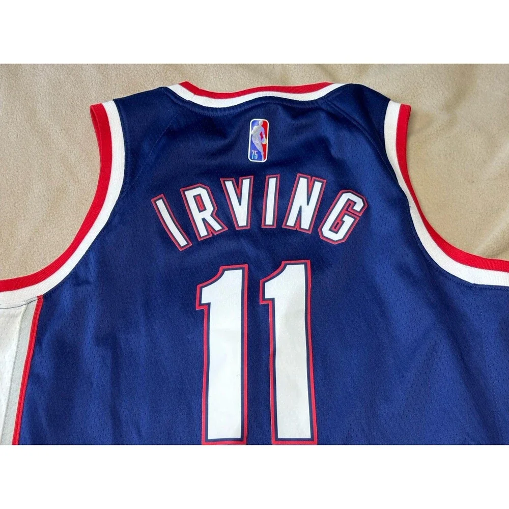 Kyrie Irving #11 Jersey Nike Brooklyn Nets Swingman City Edition Size Youth M